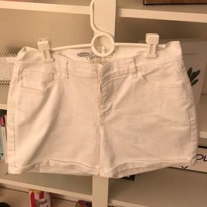 White shorts